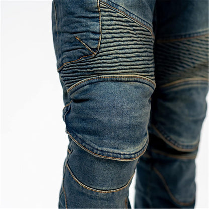 Glevane RoadDenim™ Blue Motorcycle Jeans