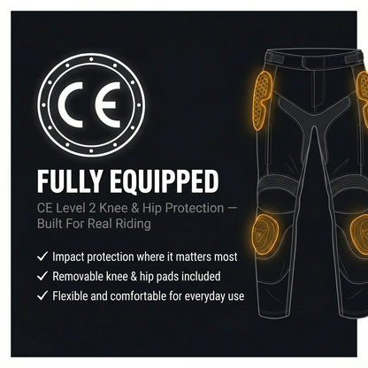 Glevane RideShield™ Motorcycle Pants