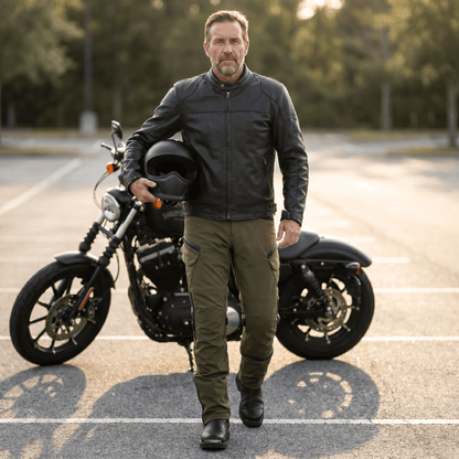 Glevane RideShield™ Green Motorcycle Pants